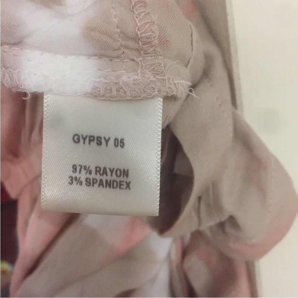 Gypsy 05 tie dye Romper/ swim cover up/ one piece - Picture 6 of 6